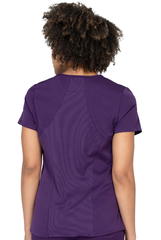 Lila Zavate Kasack Rückenansicht