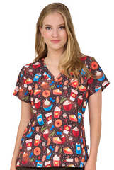 Feels like Fall 2 Taschen STRETCH Damen Kasack