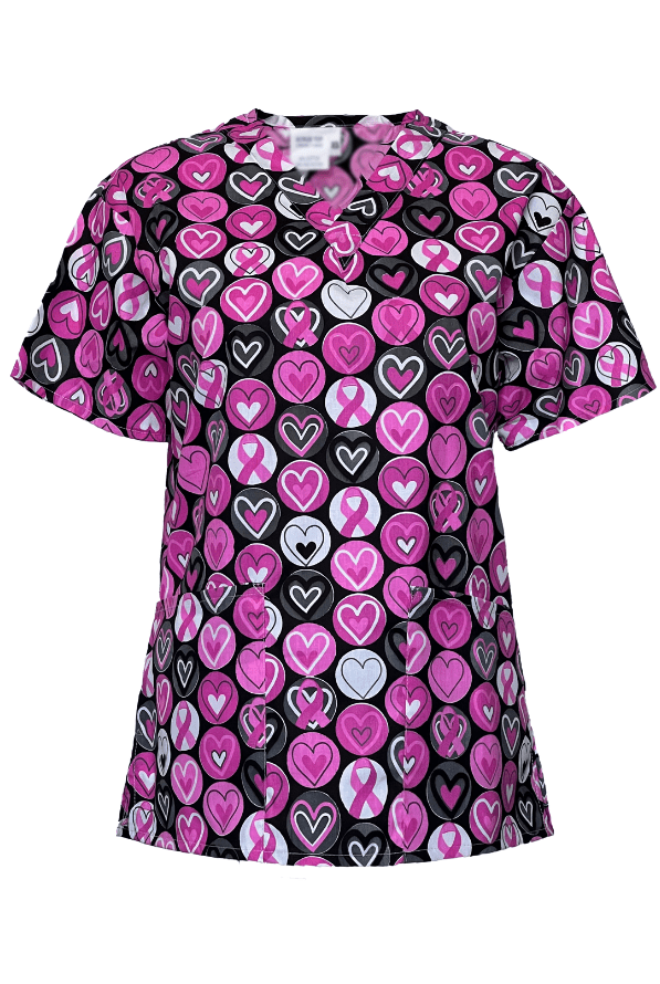 Pink Awareness Damen Kasack