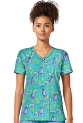 Disney´s I-Aah Rain or Shine 2 Taschen STRETCH Damen Kasack