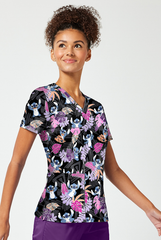 Stitch Tribe 2 Taschen STRETCH Damen Kasack