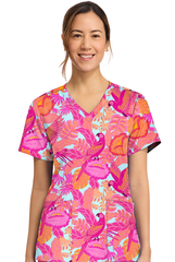 Macaw Mania 2 Taschen STRETCH Damen Kasack