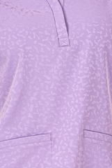 Jaquard 2 Taschen STRETCH Damen Kasack