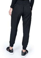 Schwarze Pflegehose