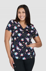 Toothie 2 Taschen STRETCH Damen Kasack