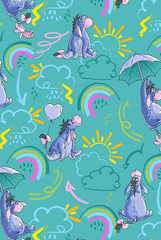 Disney´s I-Aah Rain or Shine 2 Taschen STRETCH Damen Kasack