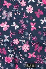 Pretty Ribbon 2 Taschen STRETCH Damen Kasack
