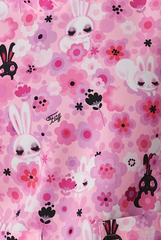 Fluff Bunnies 2 Taschen Damen Kasack
