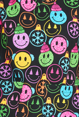 Weihnachts Smiley Motiv Kasack Zoom