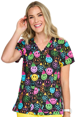 Weihnachts Smiley Motiv Kasack