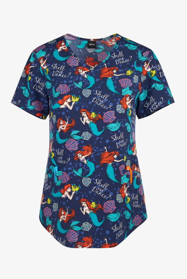 Disney Arielle Motiv Damen Kasack