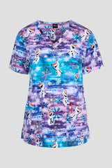 Disney´s Frozen Olaf 2 Taschen STRETCH Damen Kasack