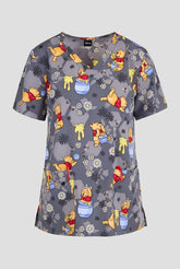 Disney´s Puuh Honey 2 Taschen STRETCH Damen Kasack