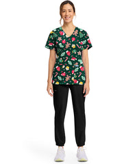 Waiting for Santa 2 Taschen STRETCH Damen Kasack