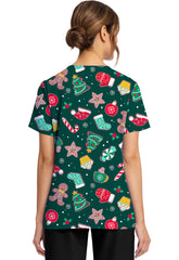 Waiting for Santa 2 Taschen STRETCH Damen Kasack