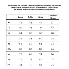 Groessentabelle bis 5XL Ava Therese Damen Kasacks