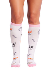 Dog Love Damen 10–15 mmHg Kompressionsstrümpfe