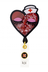 Bouffants & Broken Hearts Glitzer Ausweishalter