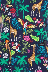 Jungle Jive 2 Taschen STRETCH Damen Kasack