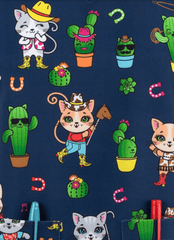 Cowboy Katzen Motive