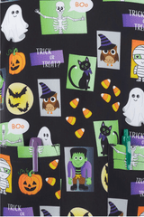 Halloween Kasack Print Zoom