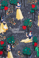 Disney´s Schneewittchen Kindness 2 Taschen Damen Kasack | Baumwolle