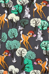 Disney´s Bambi 2 Taschen Damen STRETCH Kasack