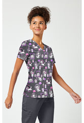 Disney´s Aristocats Cafe Cat 2 Taschen STRETCH Damen Kasack