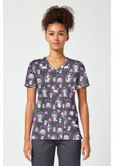 Disney´s Aristocats Cafe Cat 2 Taschen STRETCH Damen Kasack