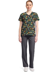 Disney´s Bambi 2 Taschen Damen STRETCH Kasack