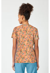 Pixie Petals 2 Taschen Damen STRETCH Kasack