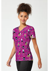 Disney´s Sweetly Sinful 2 Taschen STRETCH Damen Kasack