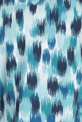 Türkises Muster Kasack Print Zoom