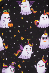 Geister Halloween Damen Kasack Motiv Zoom