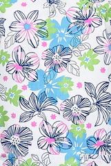Motiv Nahaufnahme, Damen Kasack Fresh Flower.
