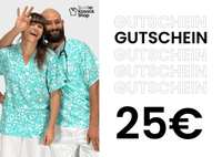 Bunter Kasack Shop Gutschein 25€