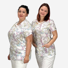 Einhorn Kasack getragen von zwei weiblichen Models