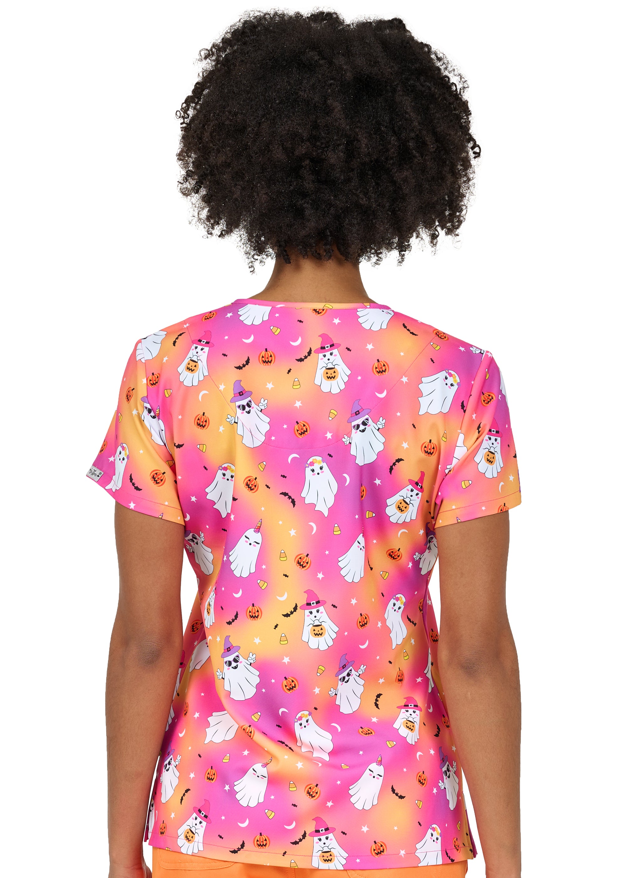boo-tiful night 2 Taschen STRETCH Damen Kasack