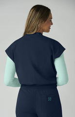 Dolman Navy Trinity Solis 1 Taschen Damen Kasack