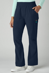 Navy 6 Taschen Rory Bootcut Damen Hose