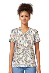 Bambi & Klopfer 2 Taschen Damen STRETCH Kasack
