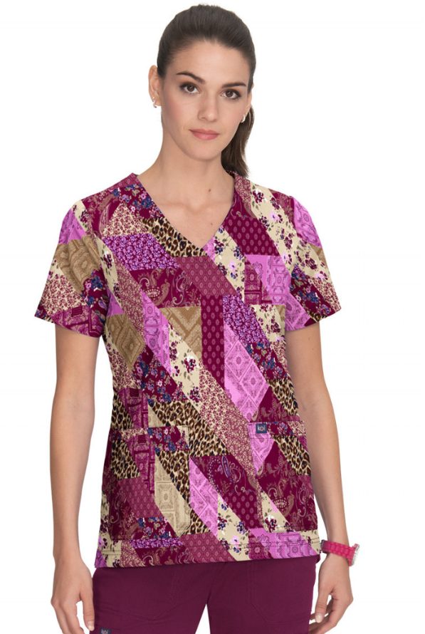 Patched With Love 2 Taschen Damen Kasack | Baumwolle