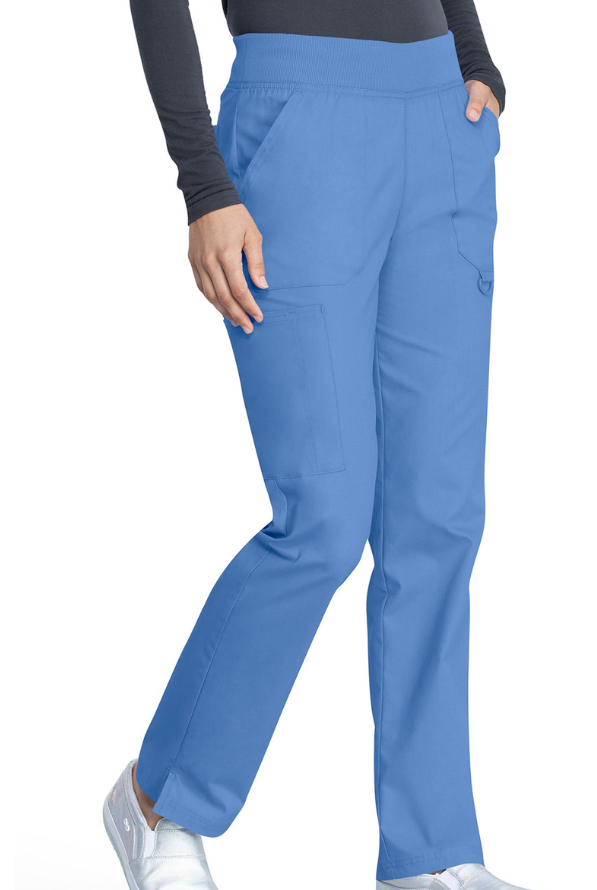 Hellblaue 5 Taschen Signature Damen Berufshose