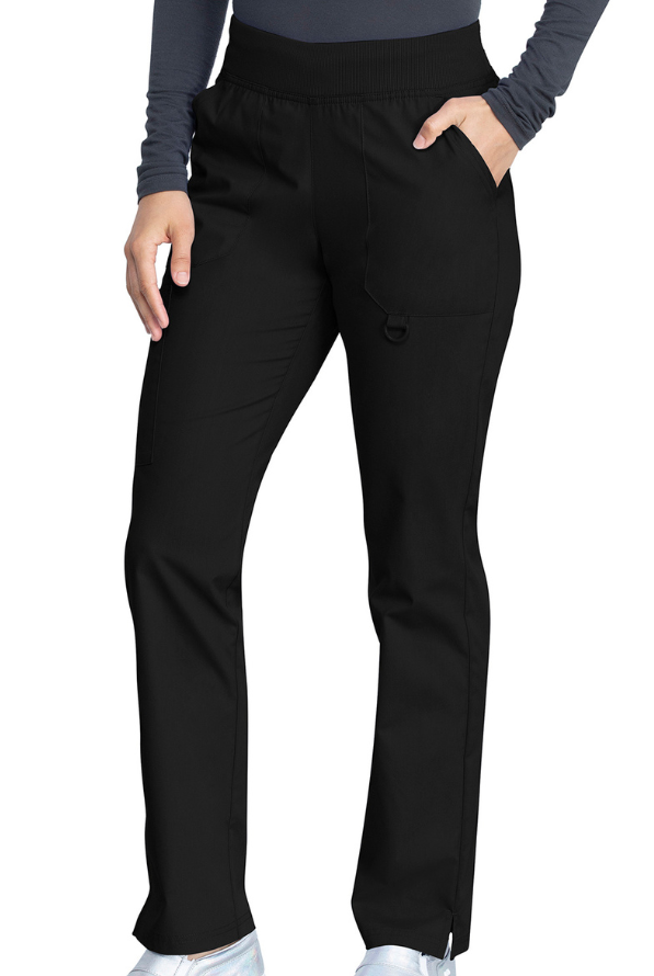 Schwarze 5 Taschen Signature Damen Berufshose