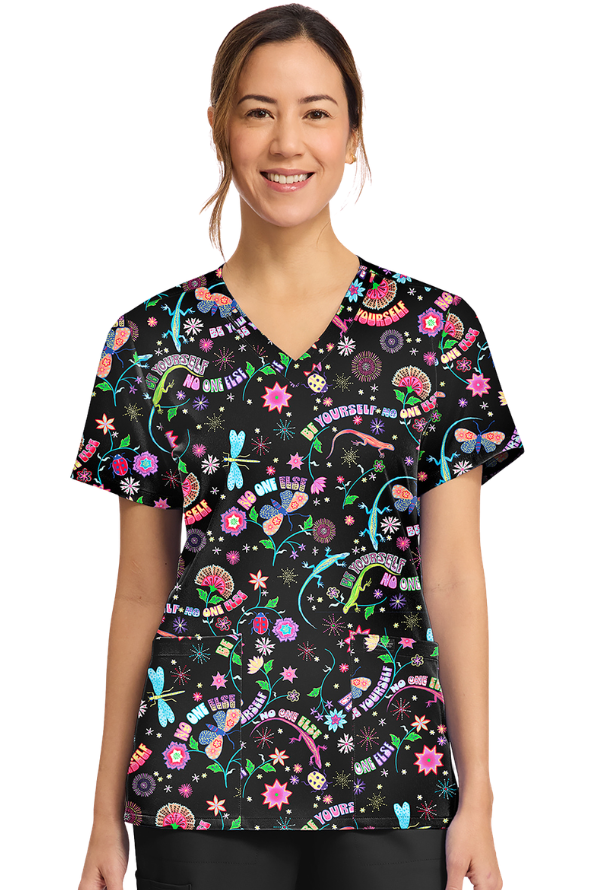 Celebrate You 2 Taschen STRETCH Damen Kasack