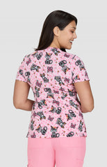 Sugar Skull Cuties 2 Taschen Damen Kasack