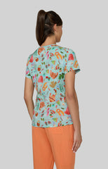 Cozy 2 Taschen Damen Kasack