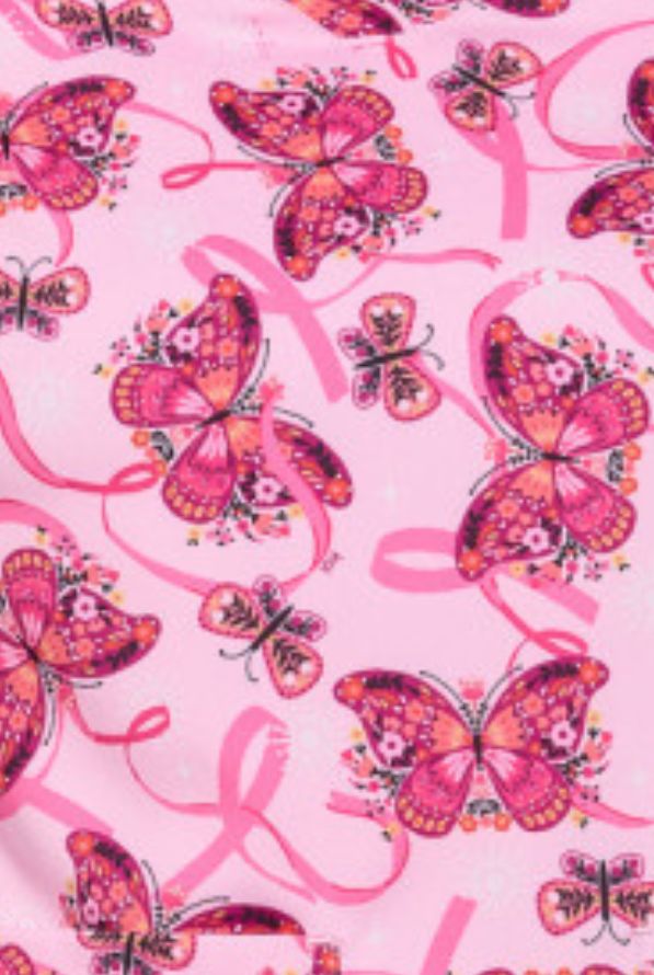 Floating Ribbons 2 Taschen STRETCH Damen Kasack