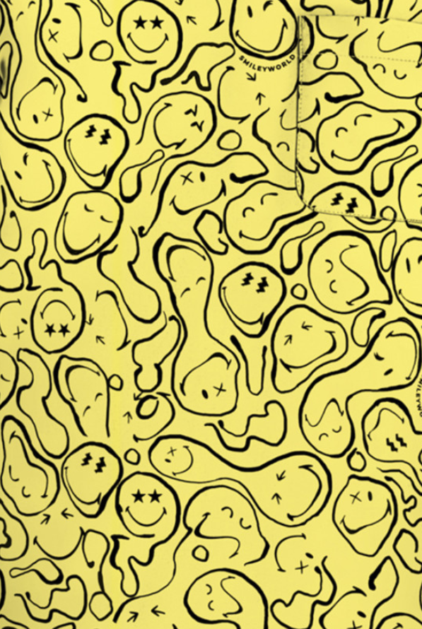 Trippy Smiles 1 Taschen Herren Kasack