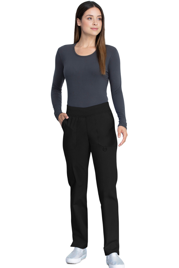 Schwarze 5 Taschen Signature Damen Berufshose